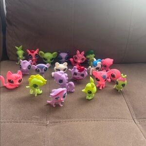 Colorful Animal Figurine Set